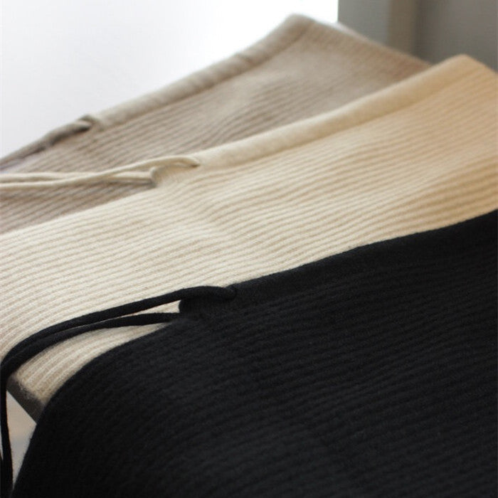 Blak Merino Wool Blend Balaclava – Soft Winter Hood by Wool and Cloud