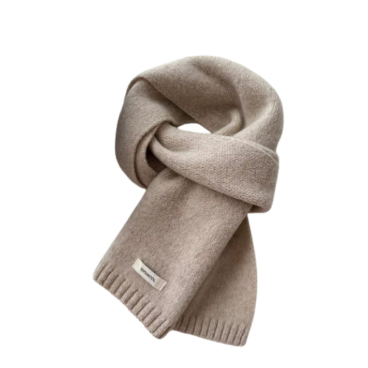 Refined Australian Wool Scarf – Beige