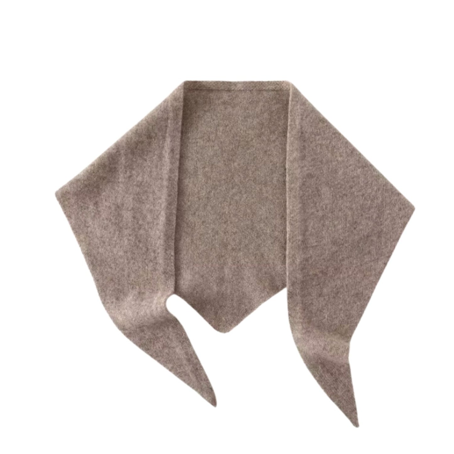 Cashmere Skinny Tie Scarf Lille Tørklæde - Nude