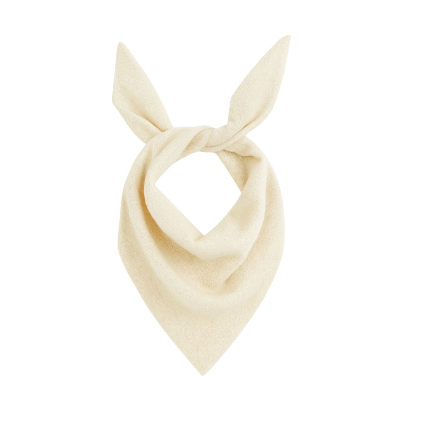 Cashmere Skinny Tie Scarf Lille Tørklæde - Beige Color