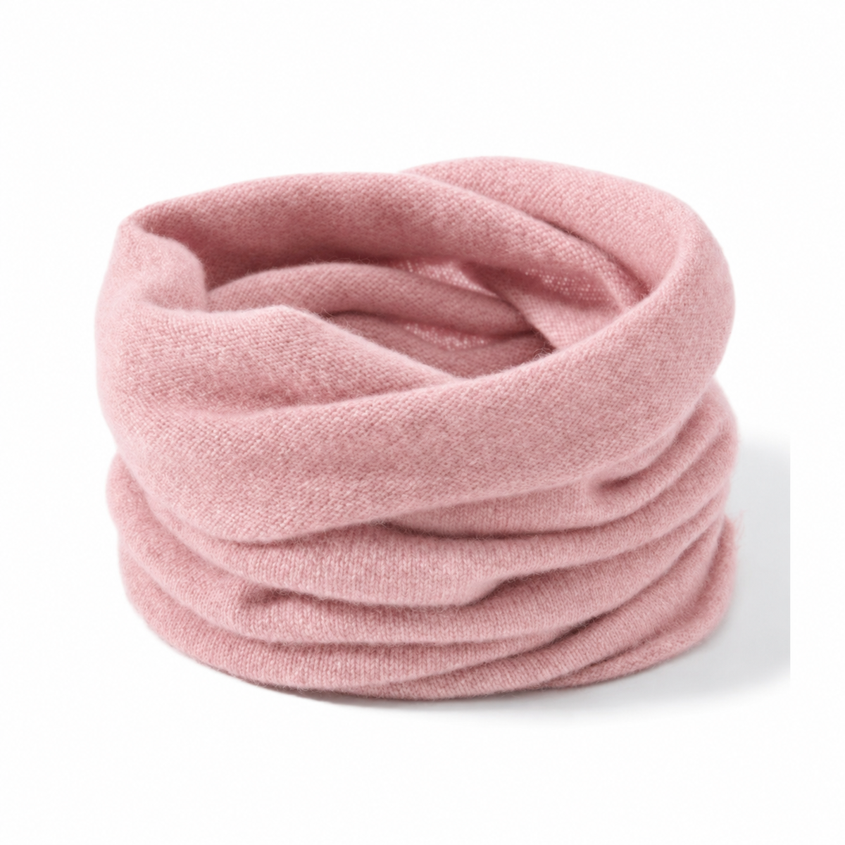 Nackenwärmer aus Kaschmir und Wolle - Pink