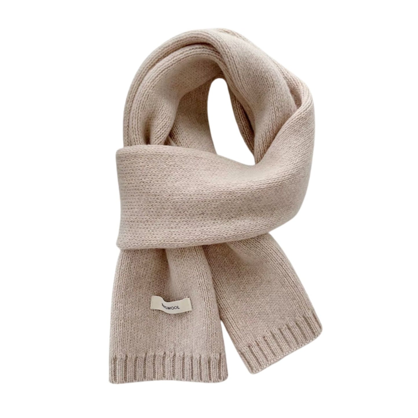 Refined Australian Wool Scarf – Beige