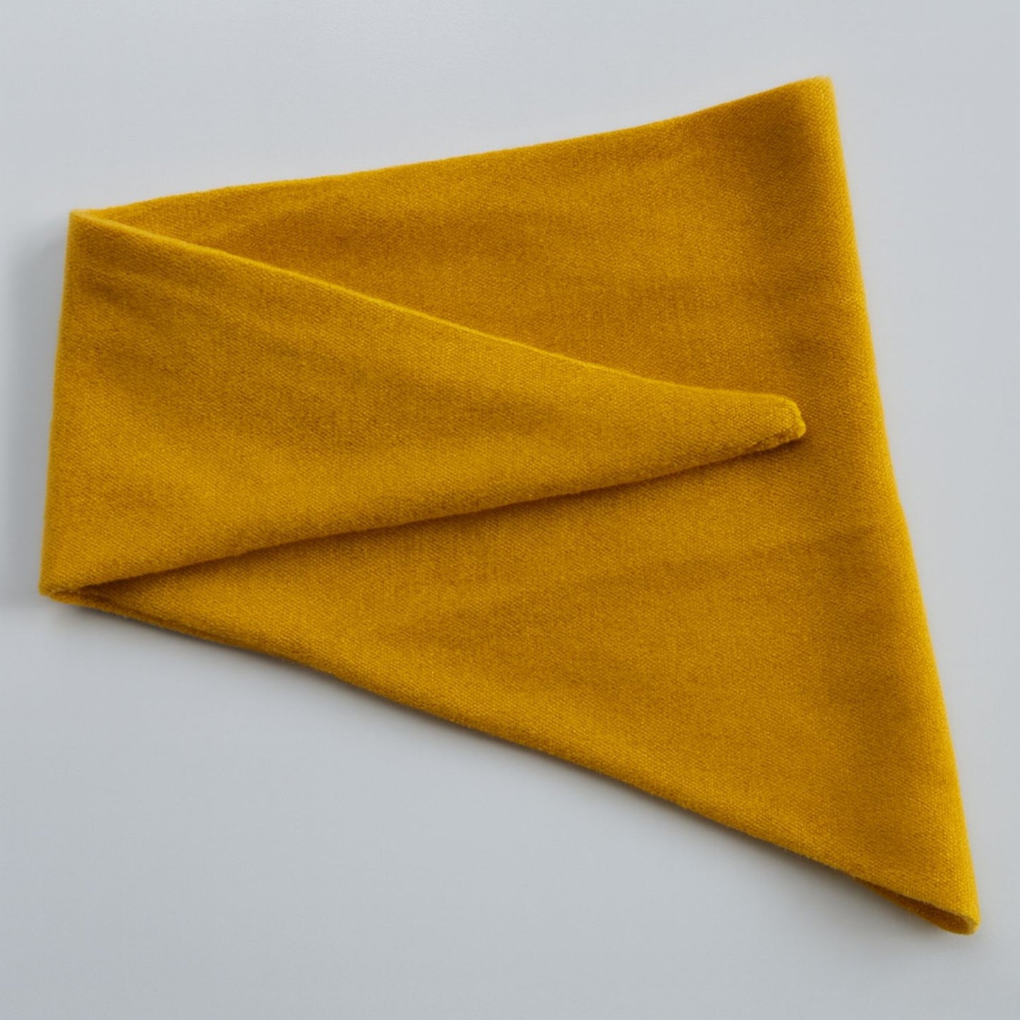 Cashmere Skinny Tie Scarf Lille Tørklæde - Yellow Color